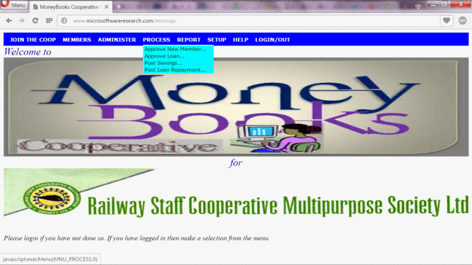 MoneyBooks Cooperative module